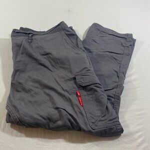 Portwest FR Pants Cargo Men 4X Gray Work pants BizWeld  Flame Resistant pants.